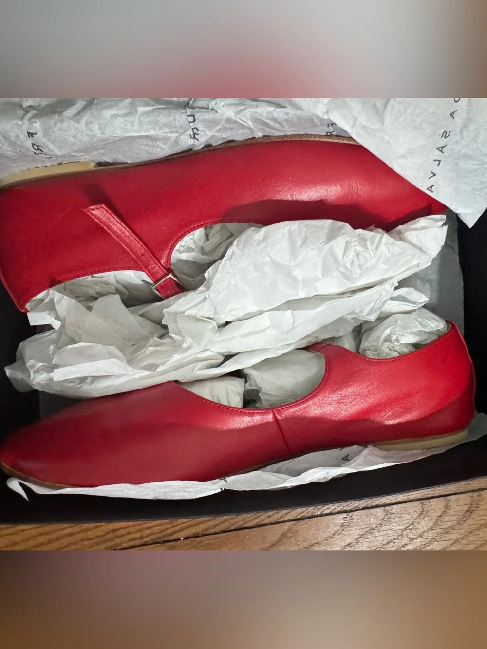 Freda Salvador Aubrey Red Mary Janes (8, runs small)